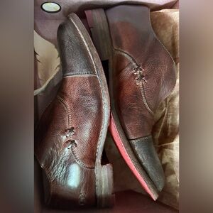 BED|STU Bedstu Women’s Teak Garden Slip-On Oxford Leather Shoe, Sz 8.5